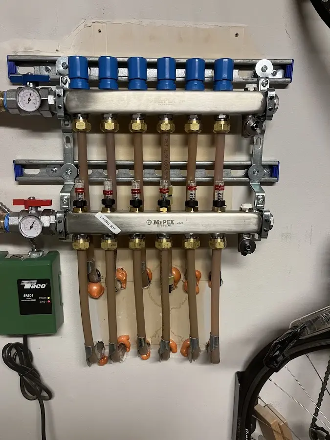 Plumber performing Sink Repair at a residential property in District Heights